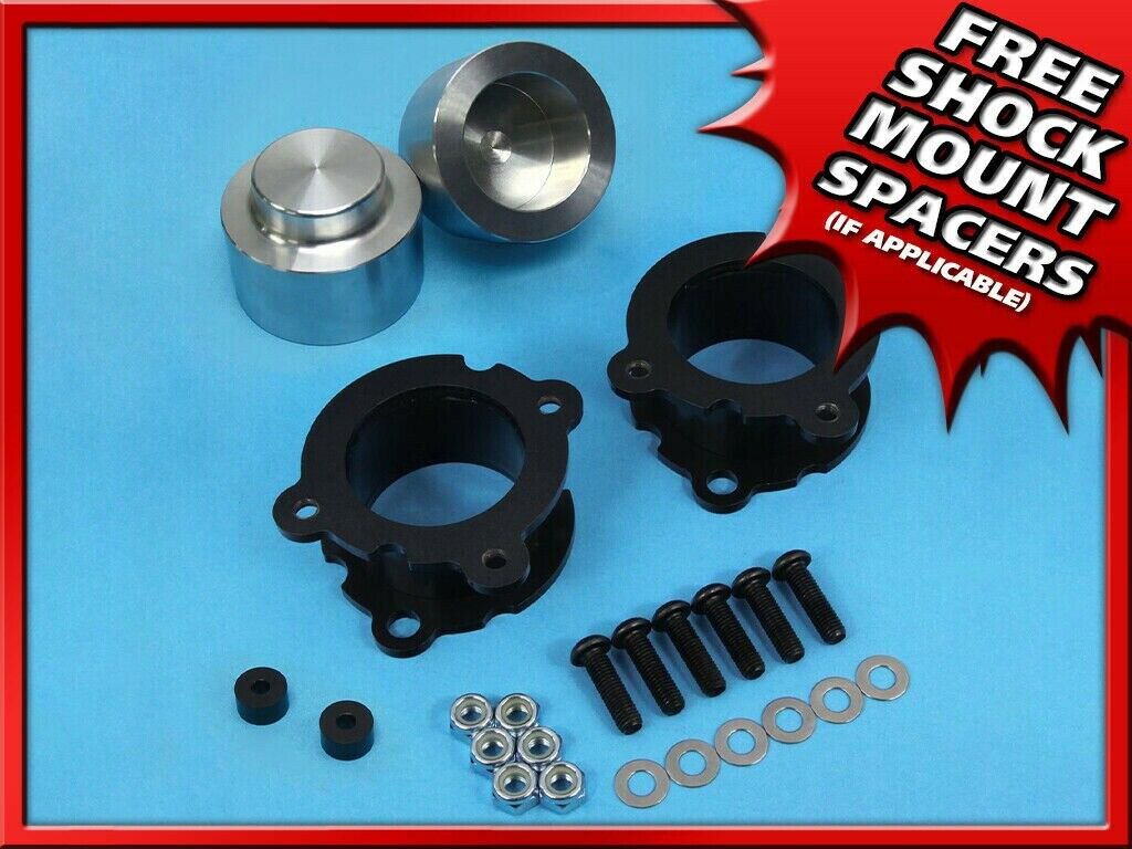 02-09 GMC Envoy 3" Front Strut Spacers + 2" Rear Spacers 4x2 4x4