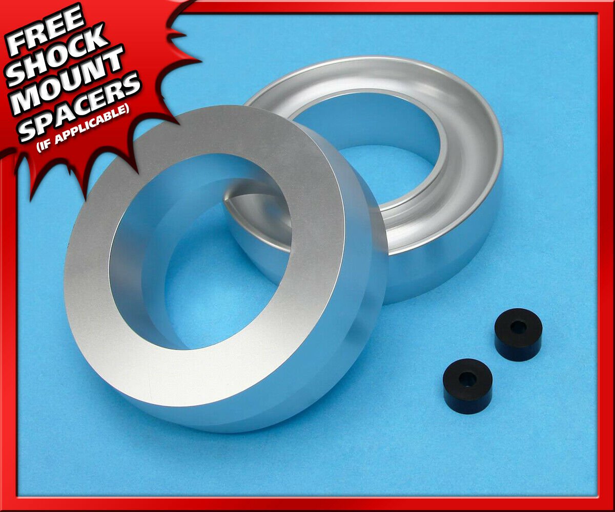 2" Front Lift Kit Silver Billet 1997-2003 Ford F150 2WD