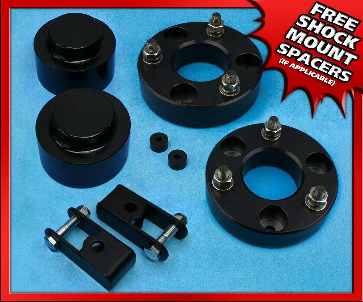 3" FT + 2" RR Black CNC Machined Lift Kit 07-13 Avalanche 1500 6Lug w/Extender