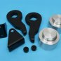 1-3" Forged Front 1.5" Rear Silver Billet Lift Kit 2003-2010 Hummer H2 4WD