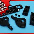 Fits 1987-2004 Dodge Dakota 4WD Forged Adj. 1-3" Front + 2" Steel Rear Lift Kit