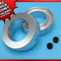 2.5" Inch Front Lift Kit Silver Billet For 2009-2015 Dodge Ram 1500 2WD 4x2