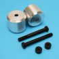 2.5" Front Silver Coil Spacers + Sway Bar Brackets 2005-2018 Ford Super Duty