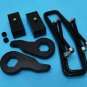 1-3" Front Forged + 1" Rear Black Billet Lift Kit 1988-1999 Chevy GMC K1500 4WD