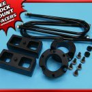 Fits 06-08 Dodge Ram 1500 4WD 2" Front Black Billet + 2" Rear Steel Lifting Kit
