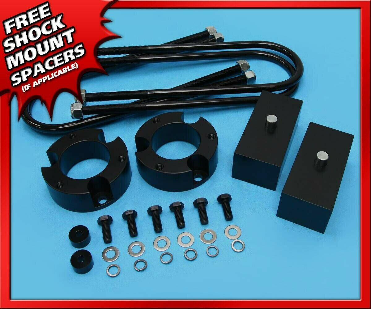 2" Front + 2" Rear Billet Full Level Lift Kit For 2006-2008 Dodge Ram 1500 4WD