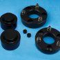 2" Ft + 1" Rr Black T6 Billet Lift Kit 07-14 Cadillac Escalade 2WD 4WD 4X2 4X4