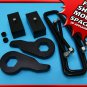 Forged 1-3" FT + 3" Black Billet RR Lift Kit 92-99 Suburban 1500 4WD w/Extension