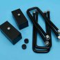 2" Front + 1" Rear Black Billet Lift Kit 4WD + Diff Drop For 07-19 Toyota Tundra