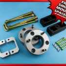 3.5" Billet Front 1" Rear Steel Leveling Kit 07-19 GMC Chevy Sierra Silverado