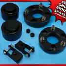 2" Front + 1" Rear Aluminum Lift Kit 07-19 Suburban 1500 2WD 4WD 6Lug + Extender
