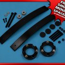 2.5" Billet 1.5" F 2" R Add-a-Leaf Lift Kit For 05-19 Tacoma 4WD + Diff Drop