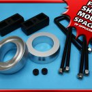 2.5" Front Billet + 1.5" RR Steel Lift Kit GMC C1500 1988-1999 2WD w/Extenders