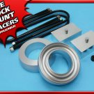 Fits 2003-2013 Dodge Ram 2500 3500 2WD 2" Front + 1" Rear Billet 4"Axle Lift Kit