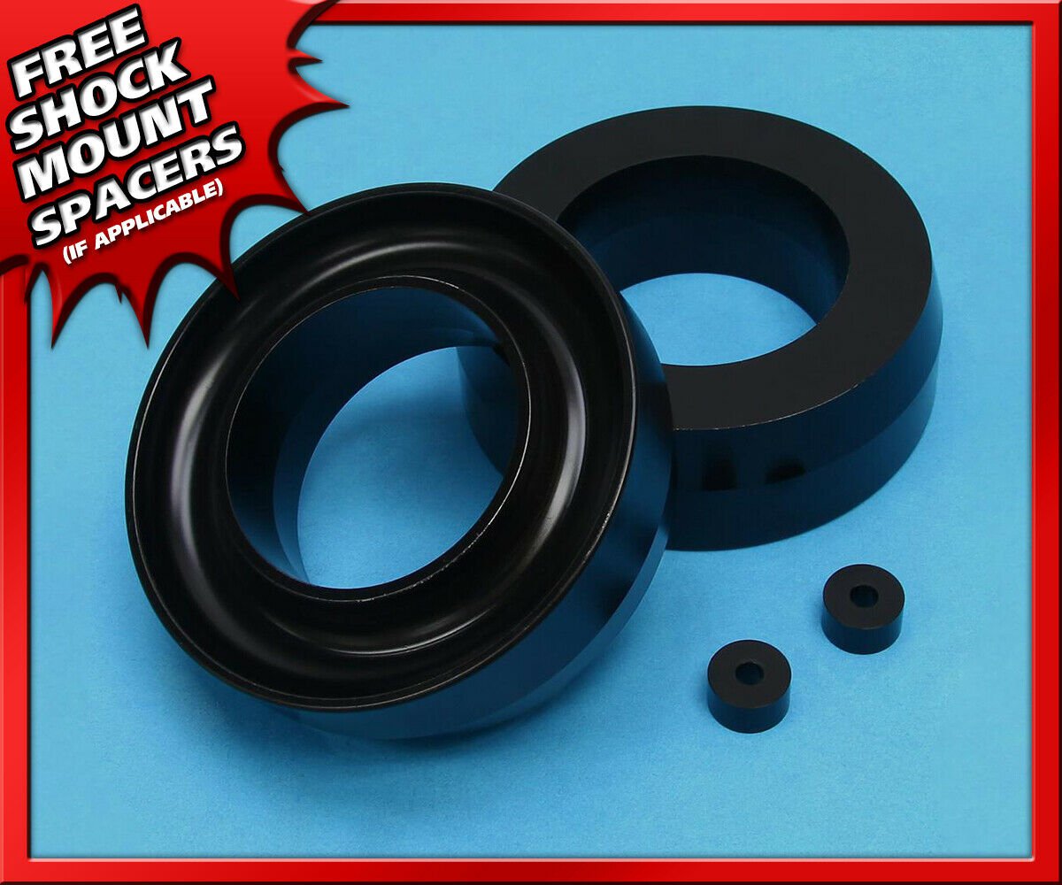 2.5" Inches Front Leveling Lift Kit Black Billet 1992-1999 GMC Yukon 1500 2WD