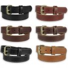 Men's_1-1/2" HEAVY DUTY LEATHER WORK, GUN HOLSTER BELT AMISH HANDMADE_150BR-ST_