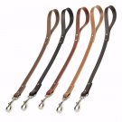 Leather Dog Leash Lead_Amish Handmade_(1" by 24" long) Personalized Pets Name