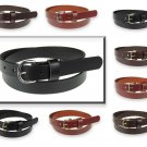 1574_LEATHER BELT_1" WIDE_AMISH HANDMADE_MEN_WOMEN_UNISEX_KIDS_Sizes