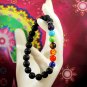 Chakra Gemstone Bead Bracelet Stretch Style