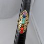 New Chakra Gold Tone Ring Size 7 1/2