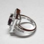 #100 Ring Size 8.5 Simulated Diamond Amethyst Karensringsize85 FREE SHIPPING