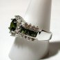 #101 Ring Size 10 Simulated Emerald Diamond Karensringsize10 FREE SHIPPING