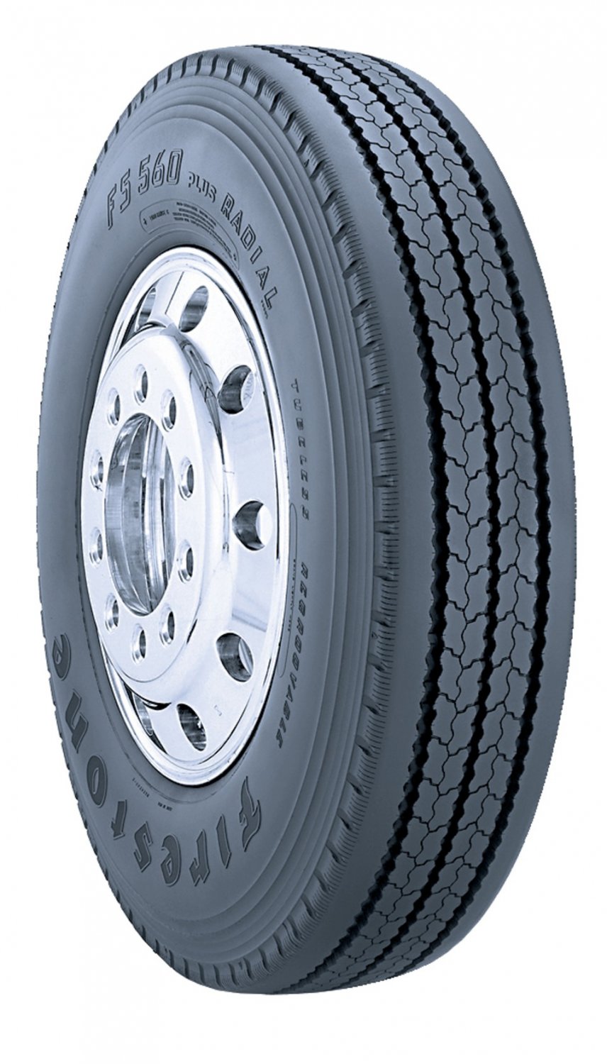 Tire Firestone FS560 Plus 295/75R22.5 Load G 14 Ply Steer Commercial