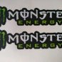 Monster Energy Racing Sticker Set X 6 Bike, Car, Yamaha, Kawaskai, KTM, Moto