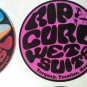 Rip Curl, Surf Board, Car, Bike, Scooter Stickers Set X 6 (Laminated)
