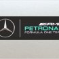 Xtra Large - Mercedes Petronas Formula One (F1) Racing Car Van RC Etc Sticker (210mm Length)