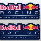 monster energy and fox racing, MRS0140 - BLEU MONSTER ENERGY FOX RACING AUTOCOLLANTS  STICKERS