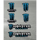 Monster Energy Blue Ultra Racing Bike, Car, Yamaha, Kawasaki, Boards, Sticker Set X6 Monster Energy Blue Ultra Racing Bike, Car, Yamaha, Kawasaki, Boards, Sticker Set X6