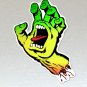 Santa Cruz V2 Board Stickers Set X6 Includes Turtles, Sharks & Hands High Quality Laminated