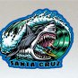 Santa Cruz V2 Board Stickers Set X6 Includes Turtles, Sharks & Hands High Quality Laminated