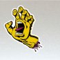 Santa Cruz Board Stickers Set X6 (Laminated) Water Resistant Includes Screaming Hands & Mermaid