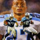 Eddie George Tennessee Titans Running Back Art 1 8x10 - 48x36