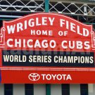 Chicago Cubs Wrigley Field World Series Champions Marquee Sign 48x36-8x10 CHOICE
