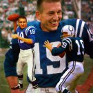 Johnny Unitas Baltimore Indianapolis Colts HOF QB Quarterback Art 1 8x10-48x36