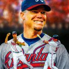 Chipper Jones Atlanta Braves MLB Turner Field Baseball Stadium Art Print 3 11x14