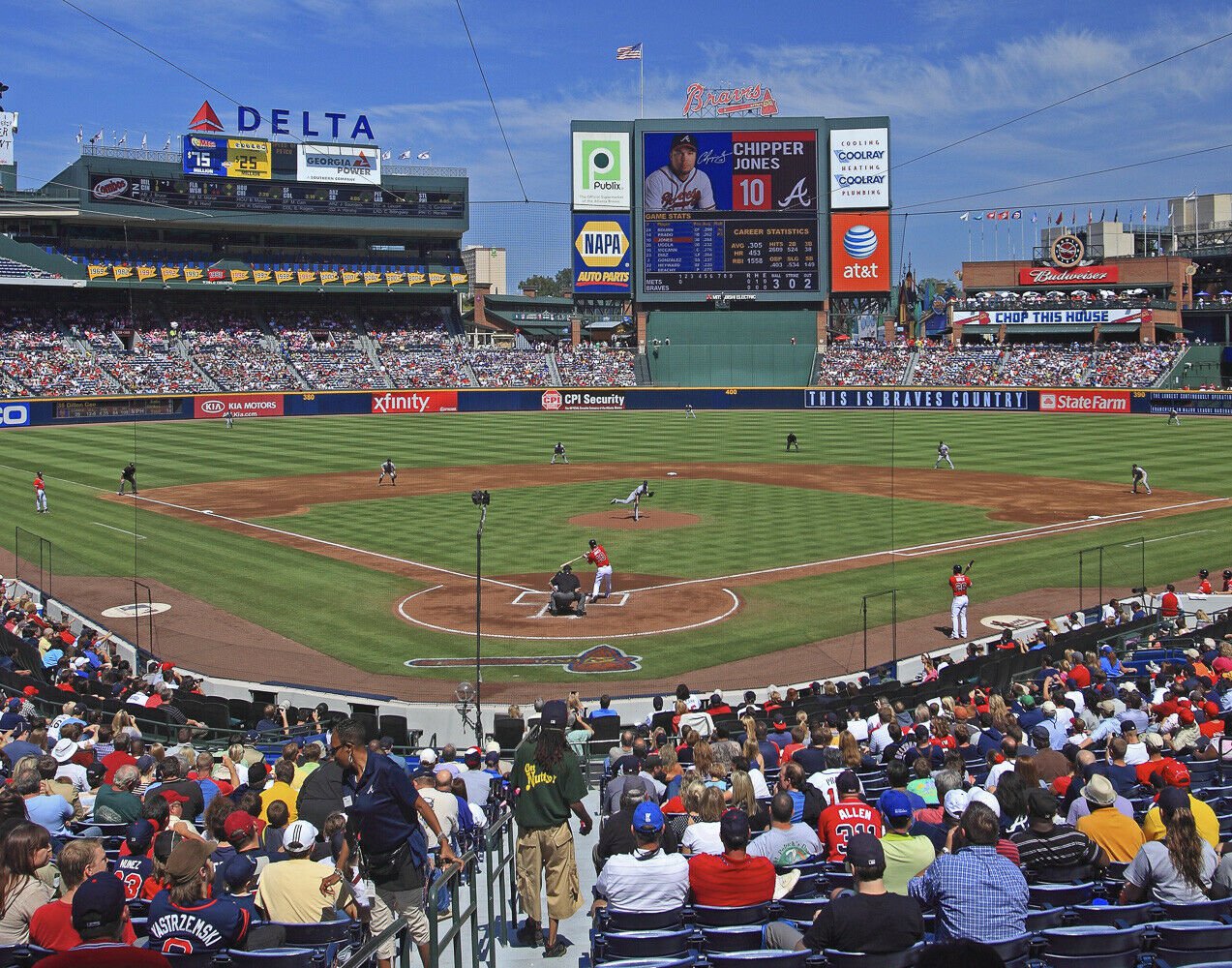 Atlanta Braves Turner Field MLB Baseball Stadium Photo 48x36-8x10 CHOICES