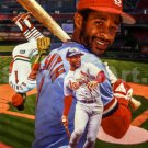 Ozzie Smith St Louis Cardinals MLB Baseball Busch Stadium Art 03 8x10 - 48x36