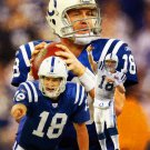 Peyton Manning Indianapolis Colts Super Bowl Champion QB Quarterback Art 3 8x10