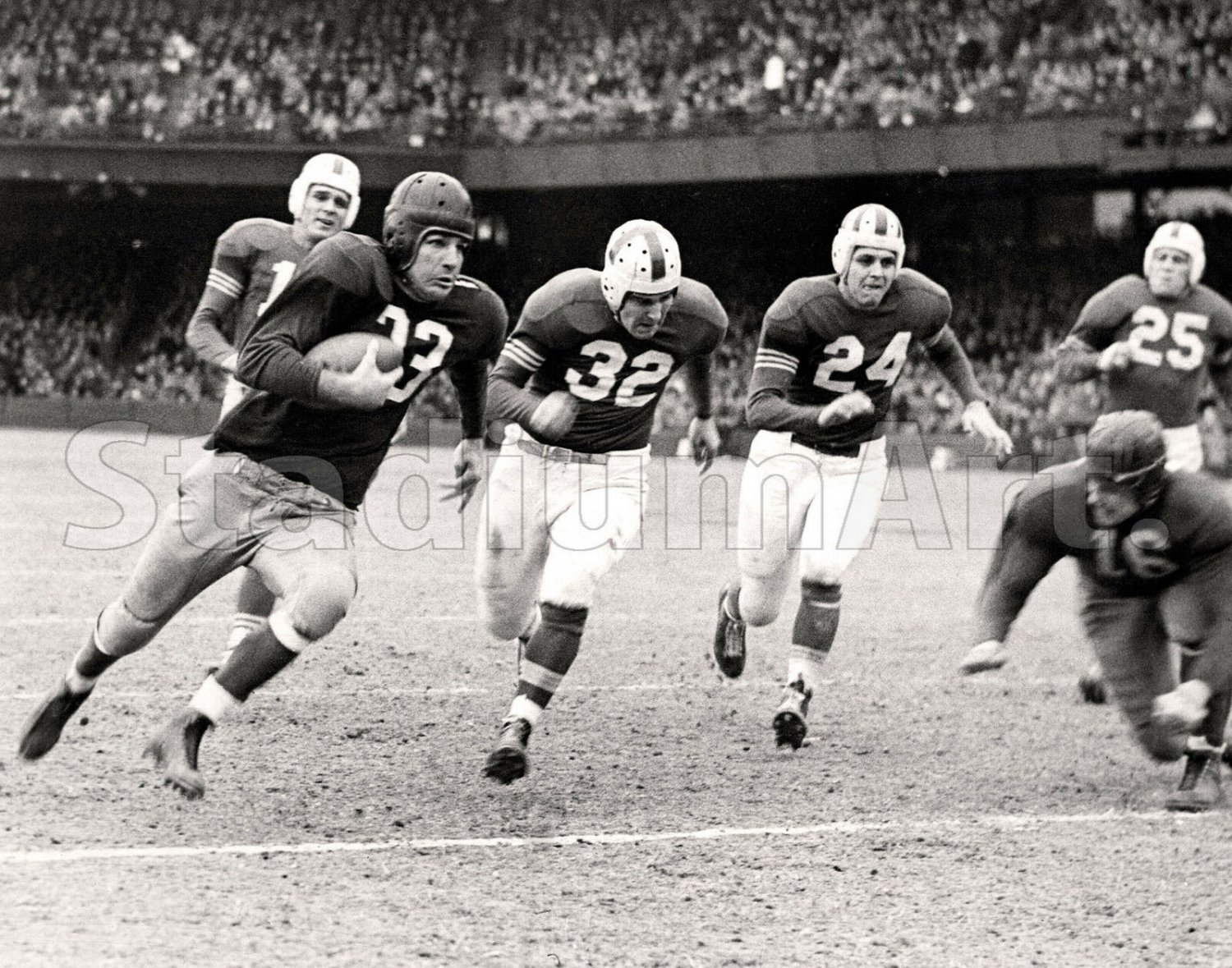 Sammy Baugh Washington Redskins NFL Football Photo 11"x14" Print Running