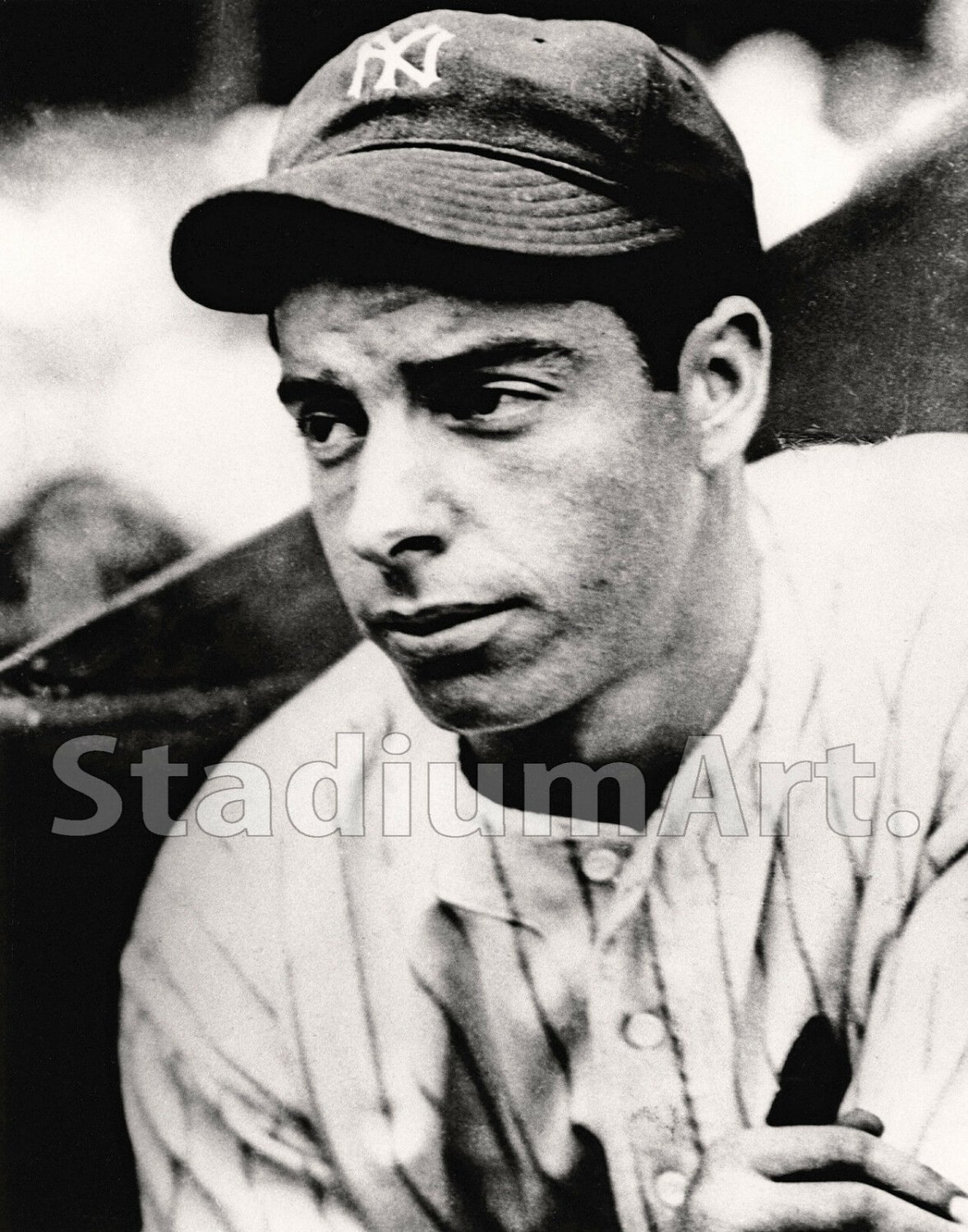 Joe Dimaggio NY New York Yankees Stadium MLB Baseball Photo 11"x14" Print 3 Head