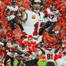 Tampa Bay Buccaneers Super Bowl Champions Tom Brady Bucs NFL Football 8x10-48x36