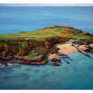 Nefyn and District Golf Club Course Aerial View Wales Point Art Print 1RiOil10