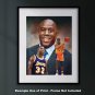 Earvin Magic Johnson LA Los Angeles Lakers NBA Basketball Player Art Print 3AM3