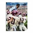 Bear Bryant Football Coach Alabama Crimson Tide Team Win College Art Print 08MC1
