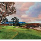 Pebble Beach Golf Links Club 5th Hole 5 AT&T Pro-Am Course PGA 07Pr Art Print