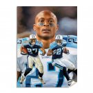 Eddie George Running Back Tennessee Titans NFL Football Art Print 1AM3